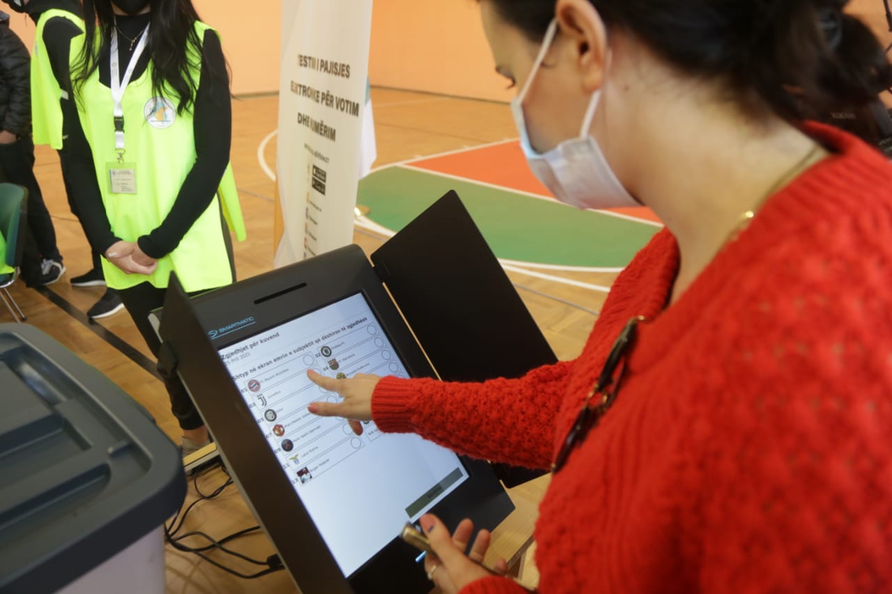 Zgjedhjet e 14 majit, Ja bashkite qe do te kene votim dhe numerim elektronik